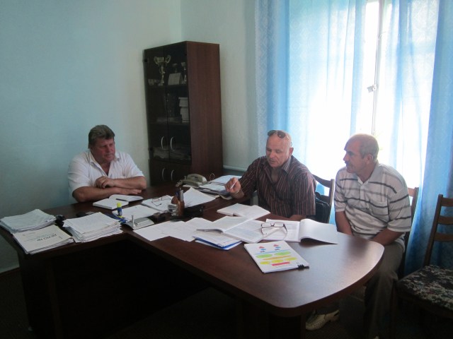 Заседание рабочей группы в Белосельском СП 31 мая 2012 года